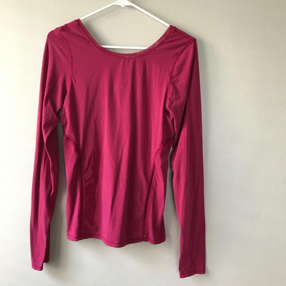 Lululemon Pink Long Sleeve Shirt - Picture 5 of 6
